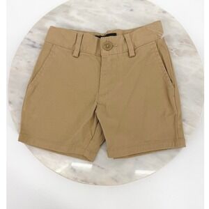 Nordstrom Kids Tan Chino Shorts Boys Size 2 Cotton Blend N0478770LB